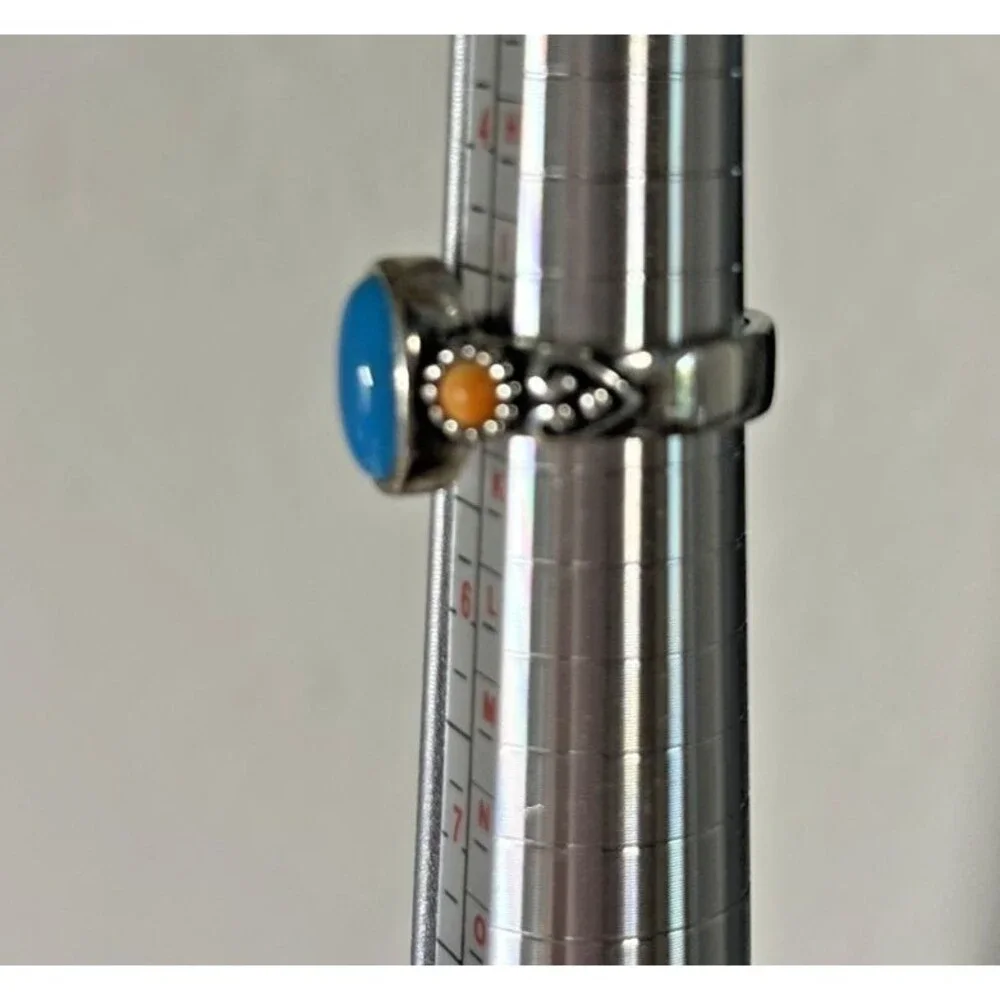 Carolyn Pollack Southwestern-Style .925 Sterling Silver Ring